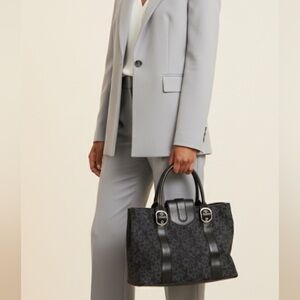 Stylish Black Tote Bag